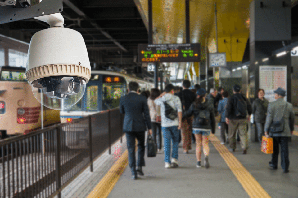 Videoüberwachung an Bahnhöfen