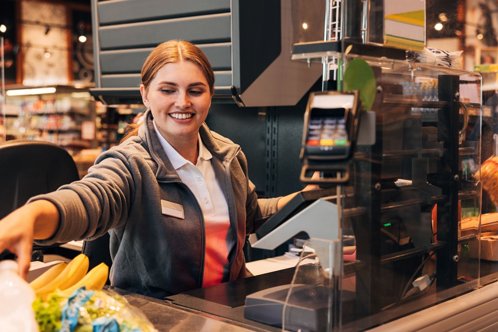 Verkäuferin im Einzelhandel