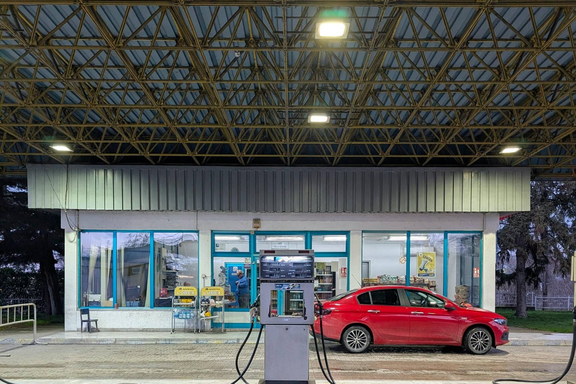 Videoüberwachung an Tankstellen